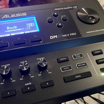 Alesis DM10 Pro MKII Electronic Drum Module w/ Cables