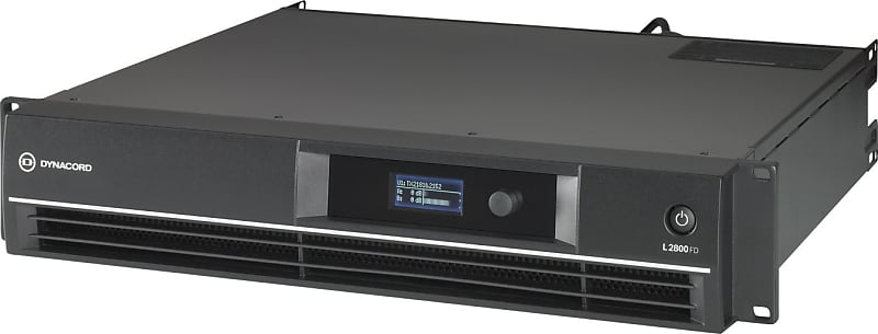 Dynacord L2800FD-US DSP Power Amplifier 2 x140W image 1
