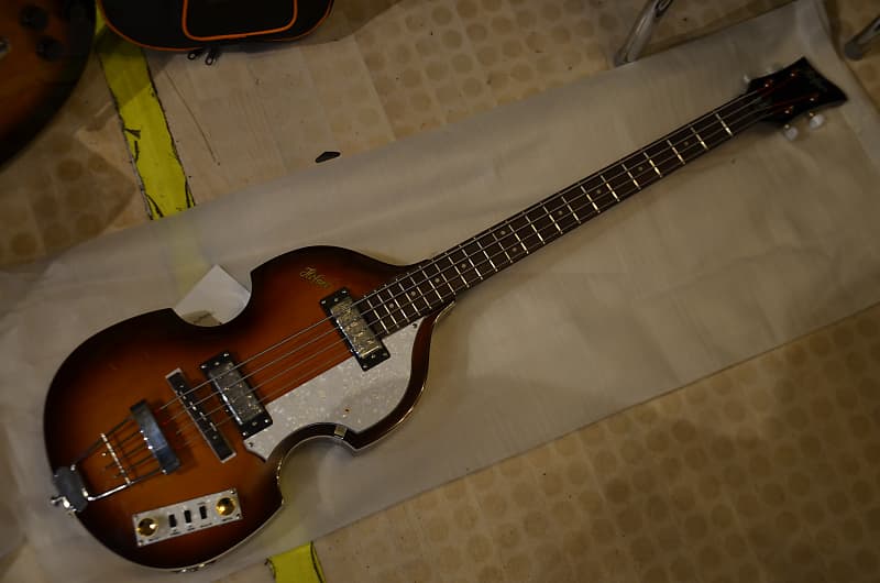 Hofner Violin Bass Limited Edition Sunburst | Reverb