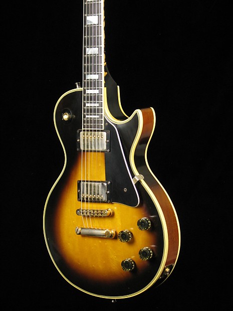 Gibson les paul clearance custom tobacco burst