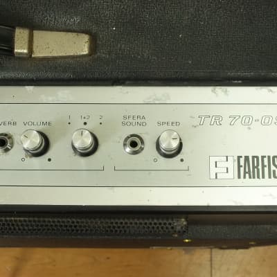 Farfisa TR 70 - OS * 2x12 Vintage Amp Made in Italy early 70s image 9
