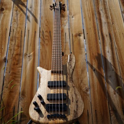 Warwick Custom Shop Streamer Stage 1 Neck Through LTD 2021 Left-Handed 5-String Bass - 25/25 Made NOS image 3