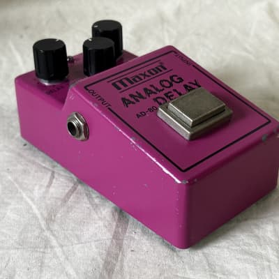 Maxon AD-80 Analog Delay Vintage original pedal Made in Japan MN3005 1980s image 4