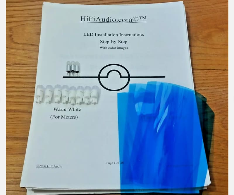 McIntosh MC7270 bulbs  lamps lights  			