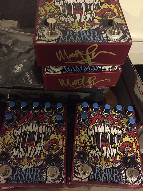 Matt Pike RABID MAMMAL SIGNED Bundle - Black Arts Toneworks Matt Pike RABID MAMMAL SIGNED Bundle - Black Arts Toneworks