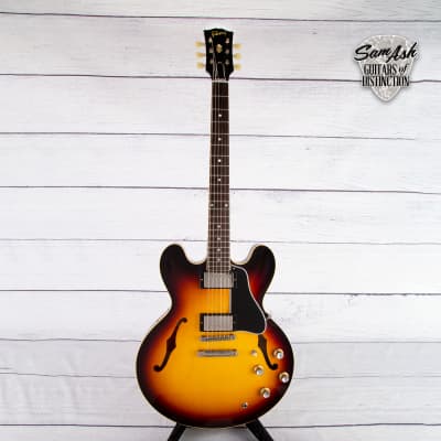 Gibson 1961 ES-335 REISSUE VOS ELECTRIC GUITAR (VINTAGE BURST) image 3