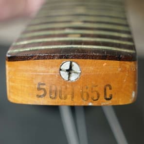 Fender Vintage 1966 P-Bass Left-Handed w/OHSC image 7