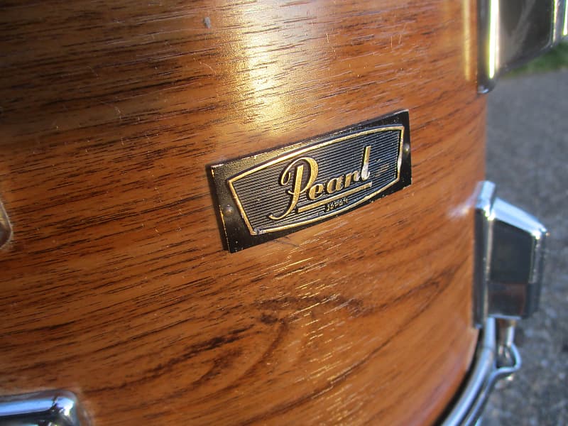 Pearl Vintage Wood-Fiberglass Drum Kit, 1970s, Made In Japan
