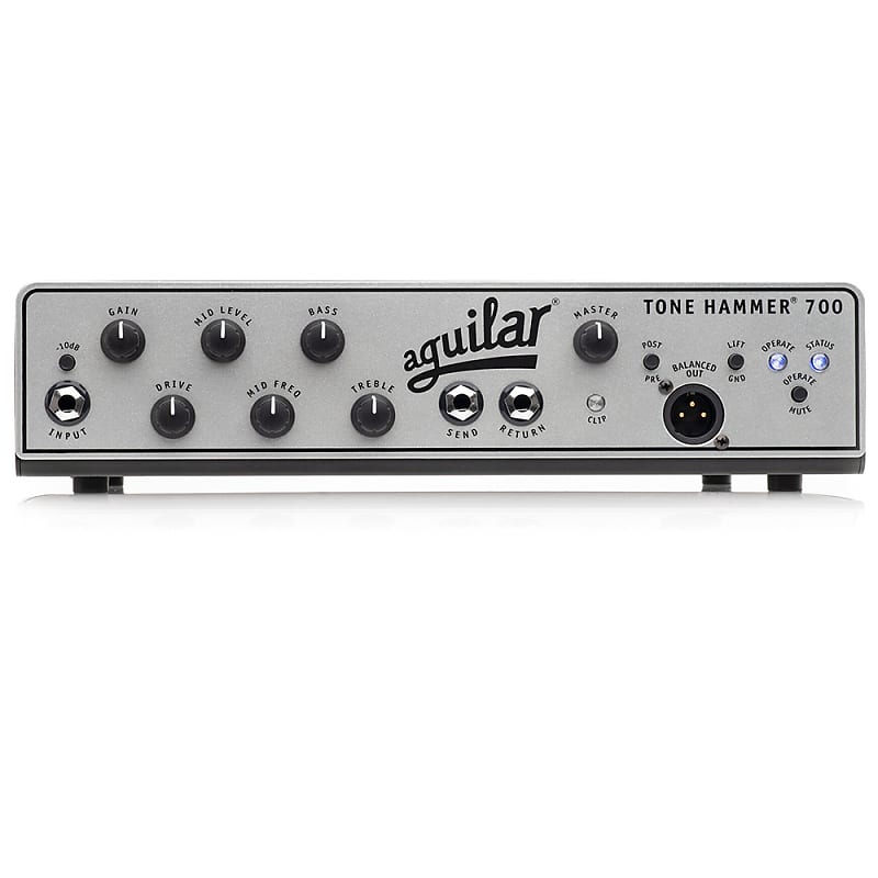 Aguilar Tone Hammer 700 700-Watt Bass Amp Head image 1