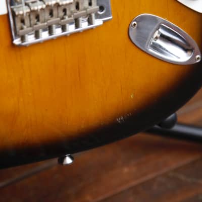 Fender Japan ST-57 Stratocaster 2-Tone Sunburst Electric Guitar Pre-Owned image 6