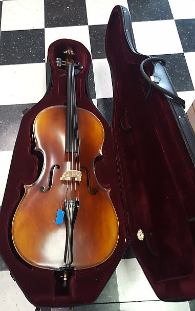 Rudolph Stohr LD300CE 4/4 Cello Antique Natural | Reverb