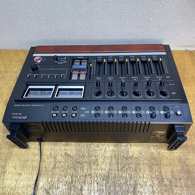 売りですVictor MI-5000 6 channel master mixer 配信機器・PA機器・レコーディング機器