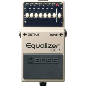 Boss GE-7 Seven-Band Graphic Equalizer Pedal image 1