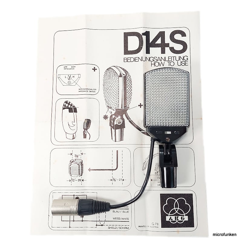 Akg d14 outlet