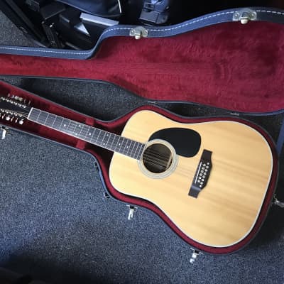 Takamine F400S acoustic 12 string guitar made in Japan September 1980 excellent condition with original hard case image 2