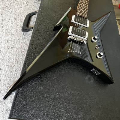 BC Rich Ironbird One in Black with Gator Extreme Hardcase | Reverb