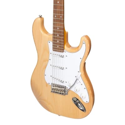 J&D Luthiers Traditional ST-Style Electric Guitar | Natural Gloss image 4