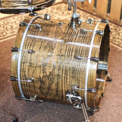 Yamaha Live Custom Hybrid Oak Uzu Natural Drum Set - 20x16, 10x7, 12x8, 14x13 image 2