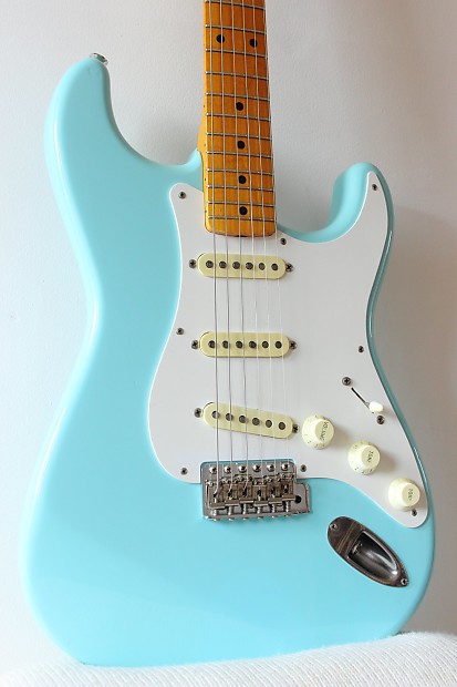 Fender 57 Reissue Stratocaster Sonic Blue ST57 70TX 1999 02