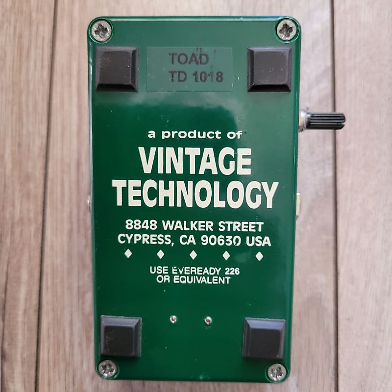 Vintage Technology製 TOAD FUZZ Vintage Technology 'Toad' FUZZ | Reverb