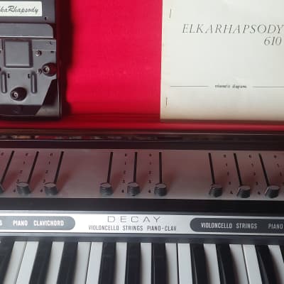 ELKA Rhapsody 610 w Original Case & Pedal (SERVICED) image 5