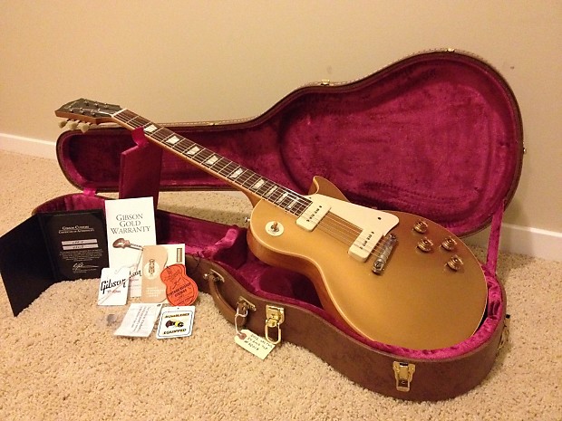 2012 Gibson Custom Shop 1954 Gold Top Les Paul VOS (Featherweight at 8lbs 4oz) image 1