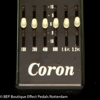 Coron Graphic Equalizer late 70's made in Japan image 4