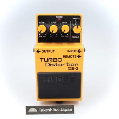 Boss DS-2 Turbo Distortion Guitar Effect Pedal Z9B4396 | Reverb