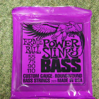 Ernie Ball 2831 Power Slinky bass strings 55-110 image 1