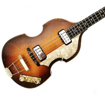 Hofner 500/1 violin bass from 1964 in Sunburst (Restored, Vintage, Höfner, Beatle) for sale