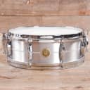 Gretsch 5x14 USA G-4000 Solid Aluminum Snare Drum USED