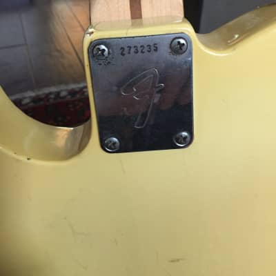 Fender Telecaster 1969 Pale yellow image 3