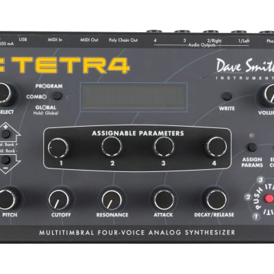 Dave Smith Instruments Tetra Analog Desktop Synthesizer [USED]