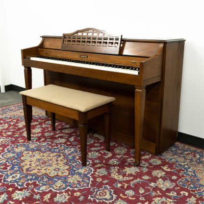 Baldwin Classic Upright Piano | Satin Walnut | SN: 1147792 image 1