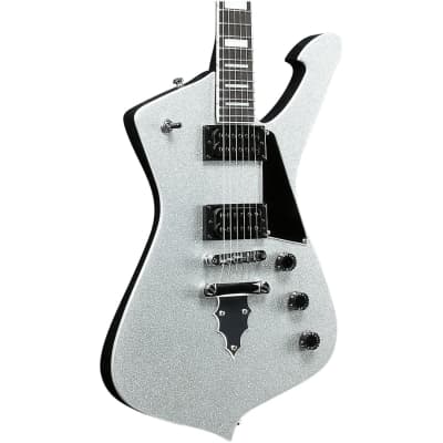 Ibanez PS60-SSL Paul Stanley Signature Model Electric Guitar (Silver Sparkle) image 5