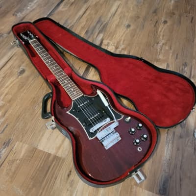 1967 Gibson SG Special Electric Guitar 2 P-90s Cherry All Original W/OSSC CLEAN! for sale