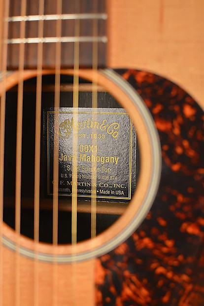 Martin OOX1 Java Mahogany Limited 00 Concert Body Made in