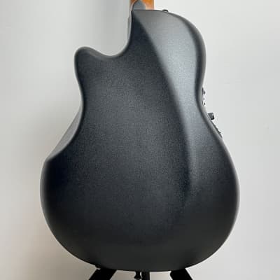 Ovation 2751AX-5 Standard Balladeer 12-String Deep Contour Acoustic-Electric Guitar - Black image 5