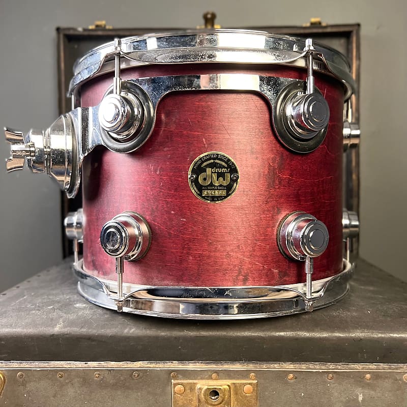 USED 2003 DW 9x12 Collectors Maple Tom in Satin Cherry image 1