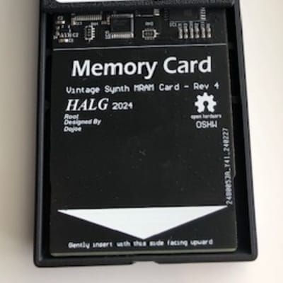 Roland D550 Memory Card with Original Patches 00-05 + 11 x 256MRAM image 9