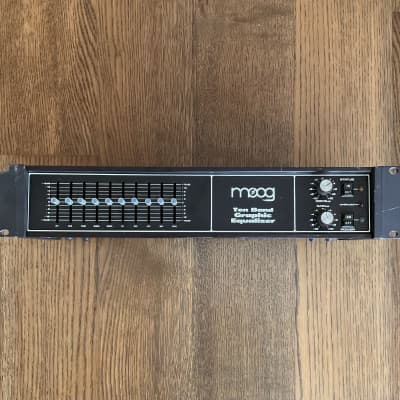 Moog MKG Ten Band Graphic Equalizer 1970s - Black image 3