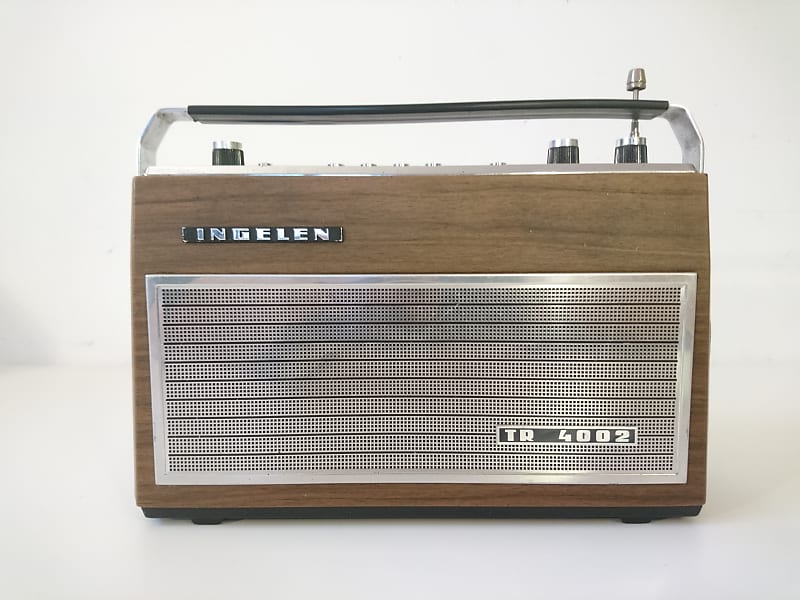 Vintage Transistor Radio Ingelen Tr 4002 Made in Austria 1960s 70s Rare