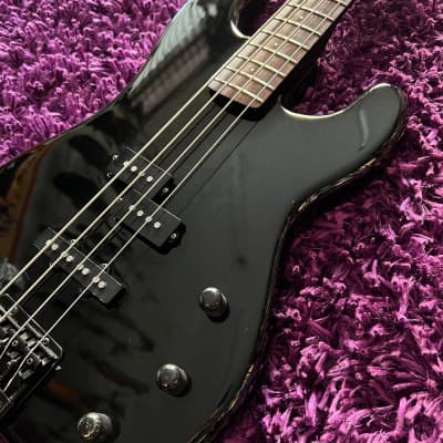 1980s Tokai Hard Puncher PJ-55 Precision Bass 1980s Blackout Black image 3