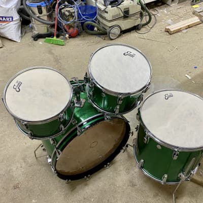 Ludwig Hollywood 1969 Green sparkle image 6