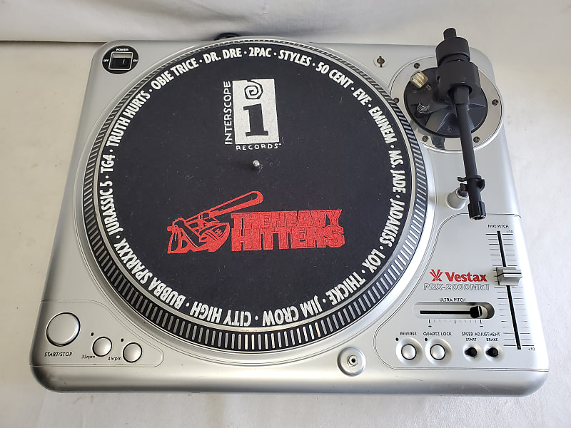 Vestax PDX-2000 MKII Professional DJ Turntable #1213 Good 