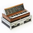 1974 Moog MiniMoog Model D Vintage Analog Synthesizer Keyboard with Vintage Anvil Case, Global S&H!