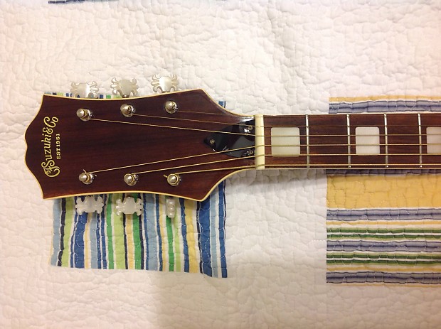 Kiso Suzuki WE-150 Acoustic Guitar 1970's Natural | Reverb