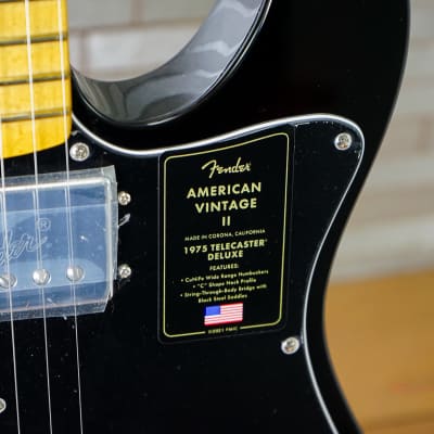 Fender American Vintage II '75 Telecaster Deluxe - 3-Color Sunburst image 7