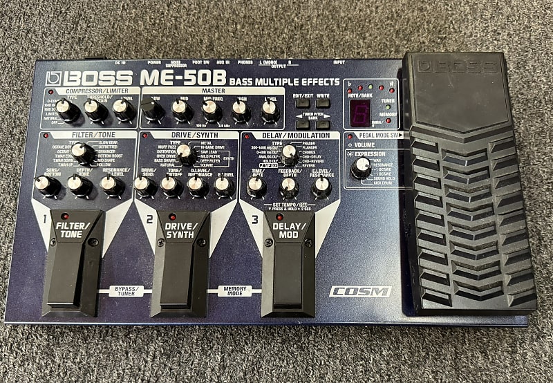Boss ME-50B Multiple | Reverb
