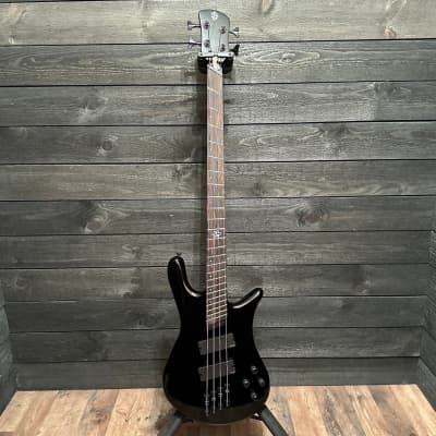 Spector NS Dimension 4 String Multi Scale Electric Bass Guitar Black B Stock image 12